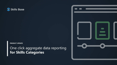 One click aggregate data reporting for Skills Categories